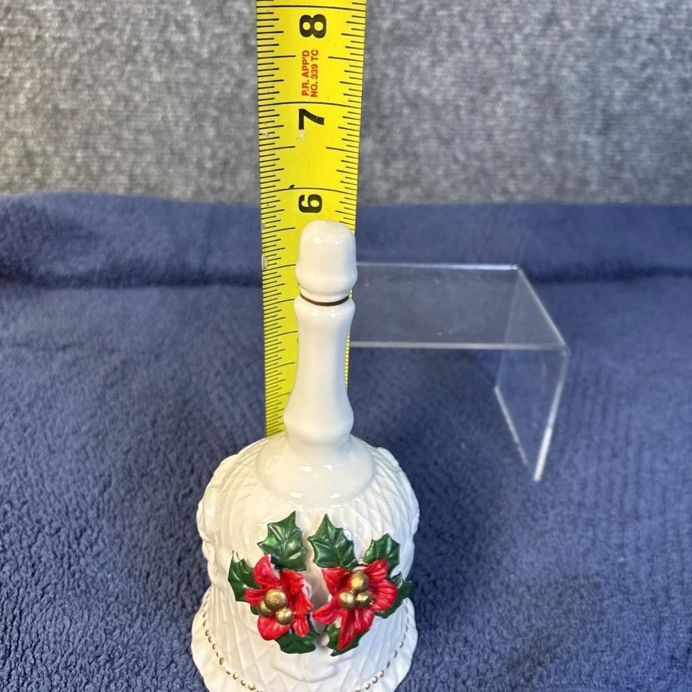 Christmas Holly Bell Vintage 6